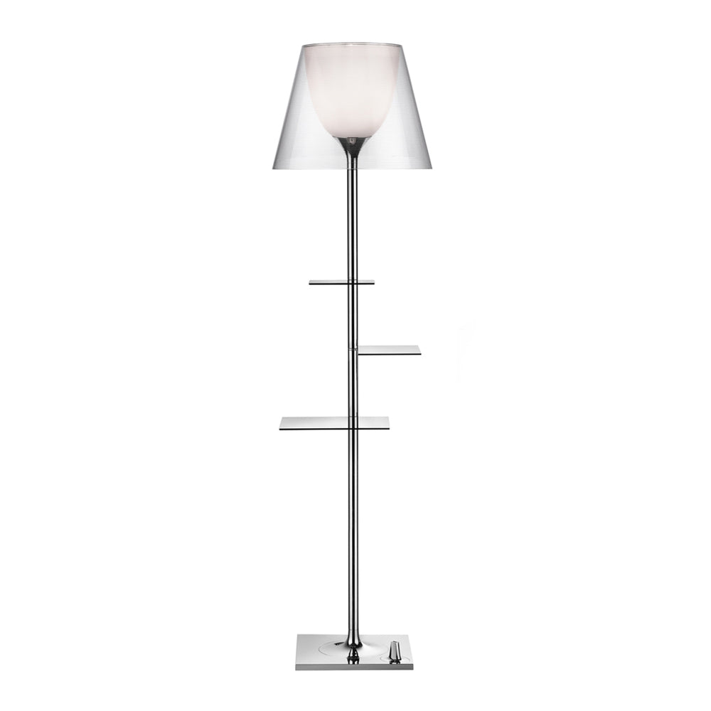 Bibliotheque Nationale Floor Lamp Floor Lamps Flos Transparent