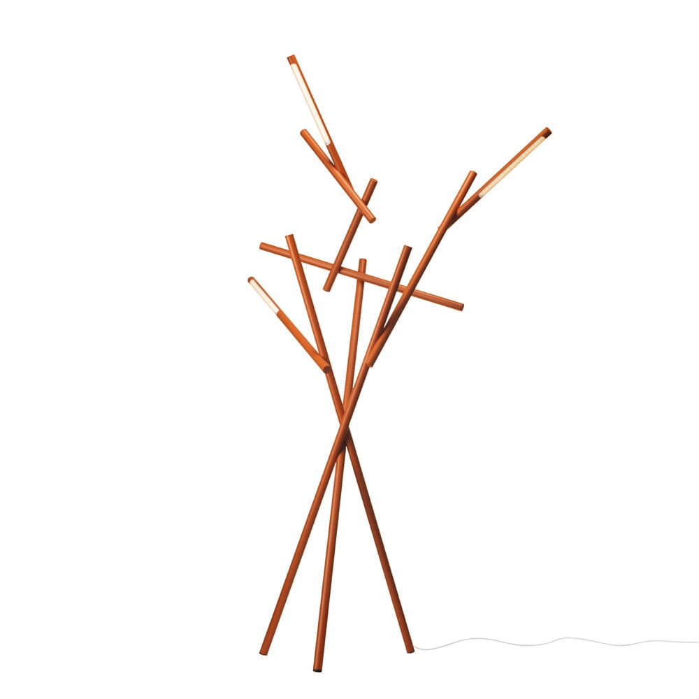 Tuareg Floor Lamp Floor Lamps Foscarini Orange