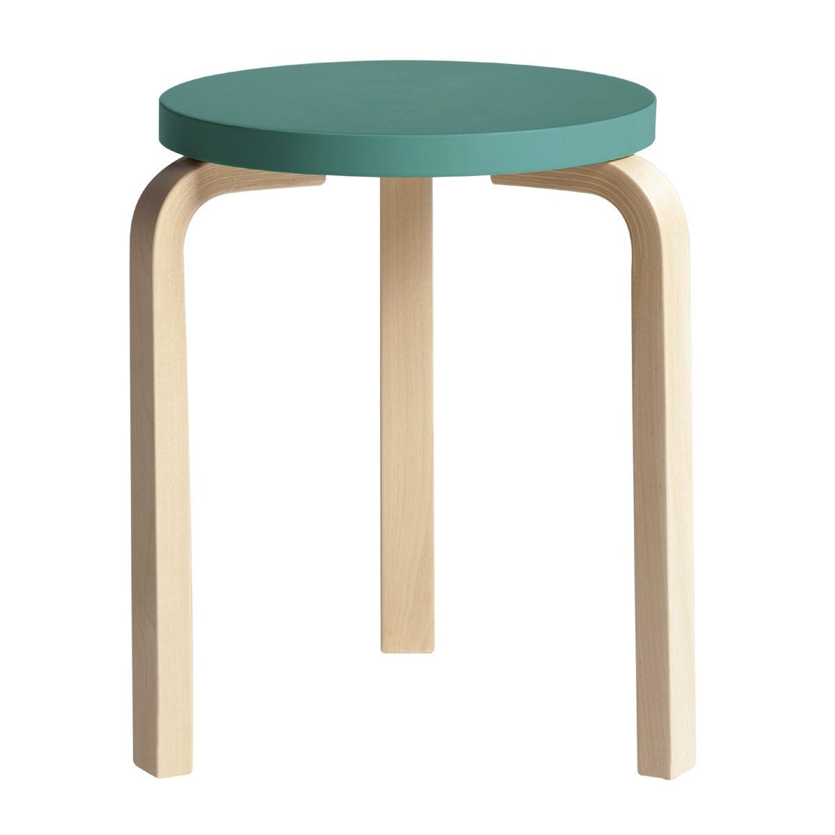 Stool 60 Stools Artek Lacquered Turquoise +$20.00