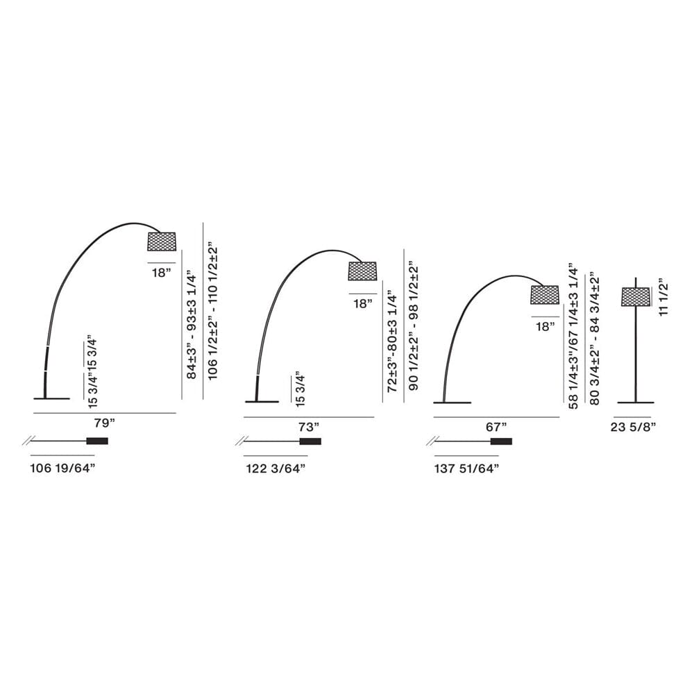 Twiggy Grid Floor Lamp Floor Lamps Foscarini