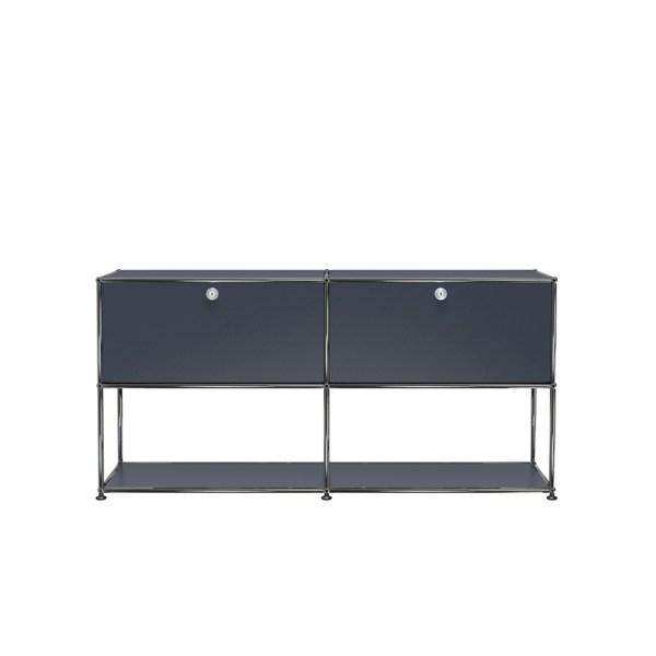 USM Haller Credenza F2 storage USM Anthracite Gray