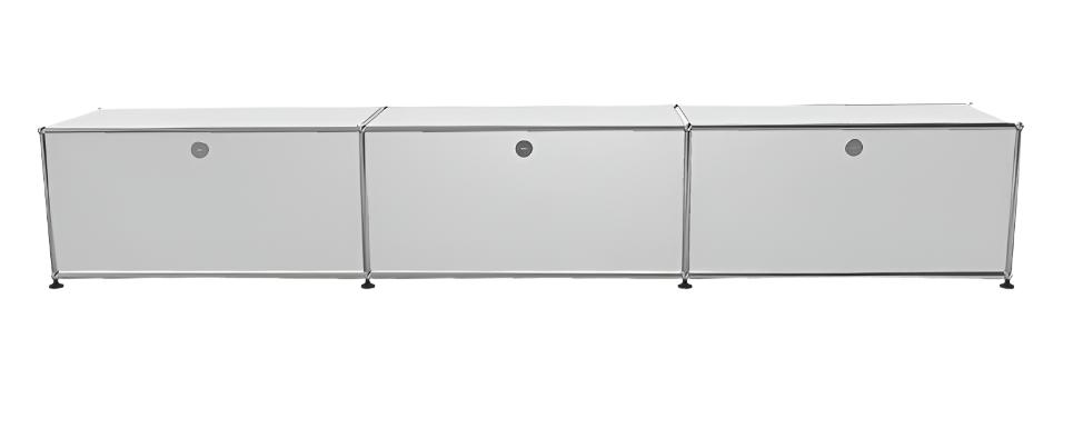 USM Haller TV Media 1 Low 1.1 storage USM Pure White