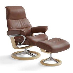View Chair and Ottoman With Signature Base Chairs Stressless 