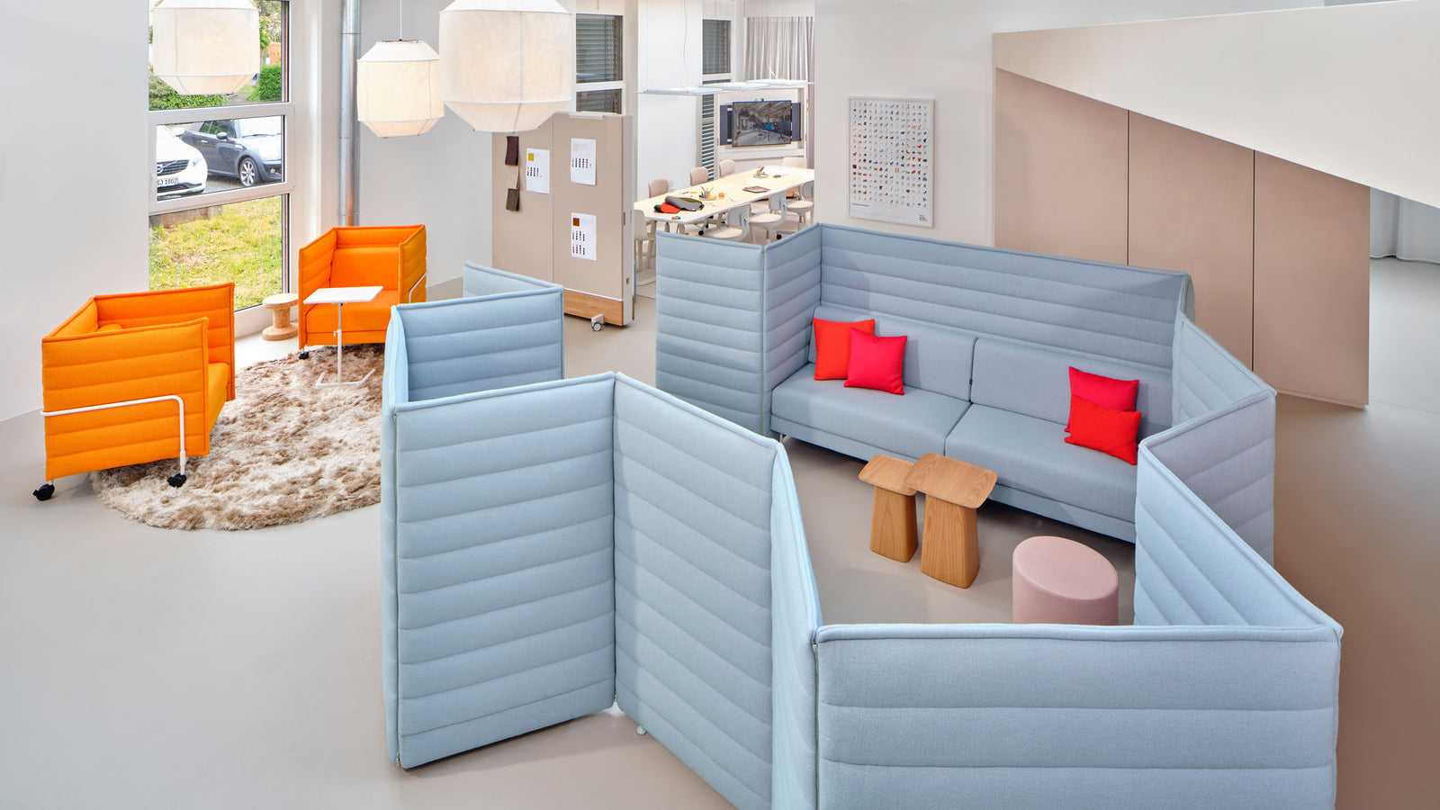 Alcove Fauteuil Highback Sofa Lounge Sofa Vitra