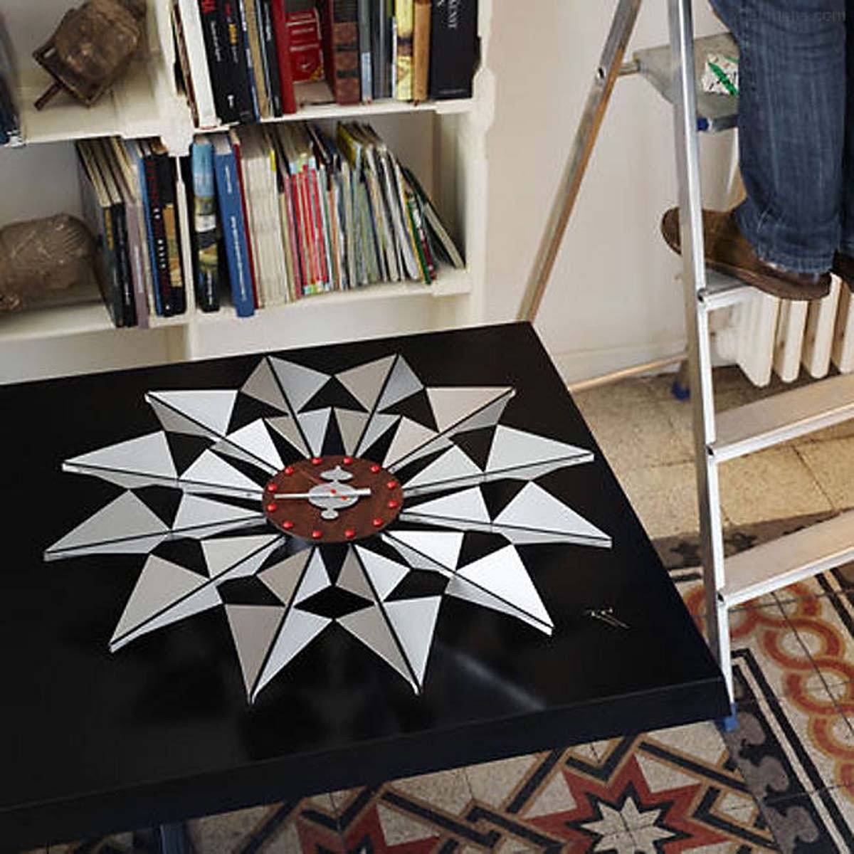 Flock of Butterflies Wall Clock Clocks Vitra