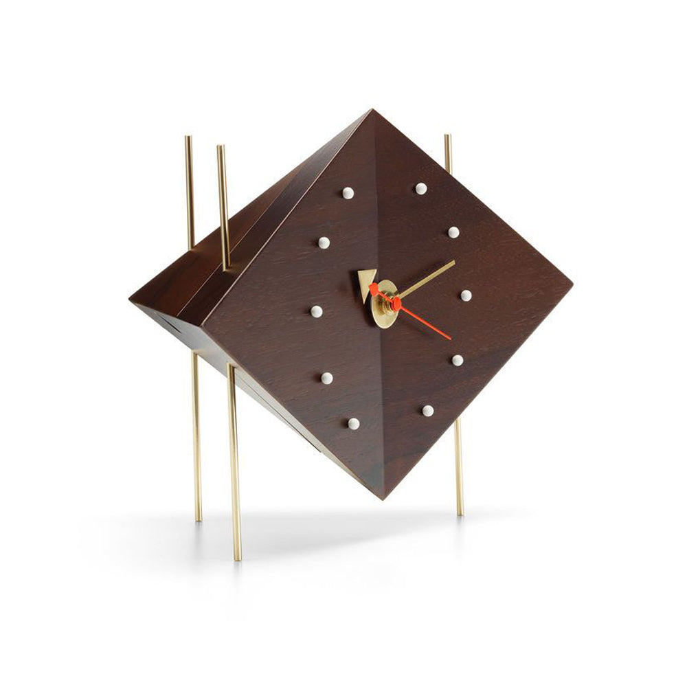 Nelson Diamond Desk Clock Clocks Vitra