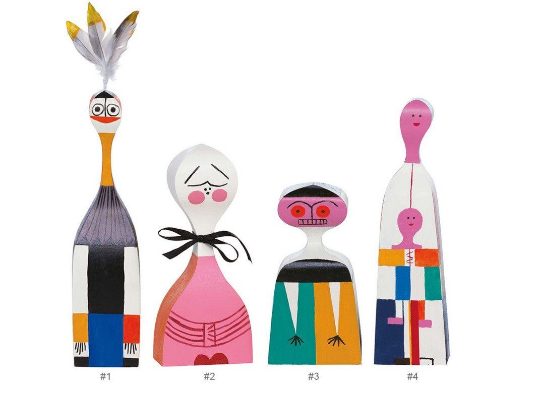 Wooden Dolls By Alexander Girard Art Vitra Doll # 1