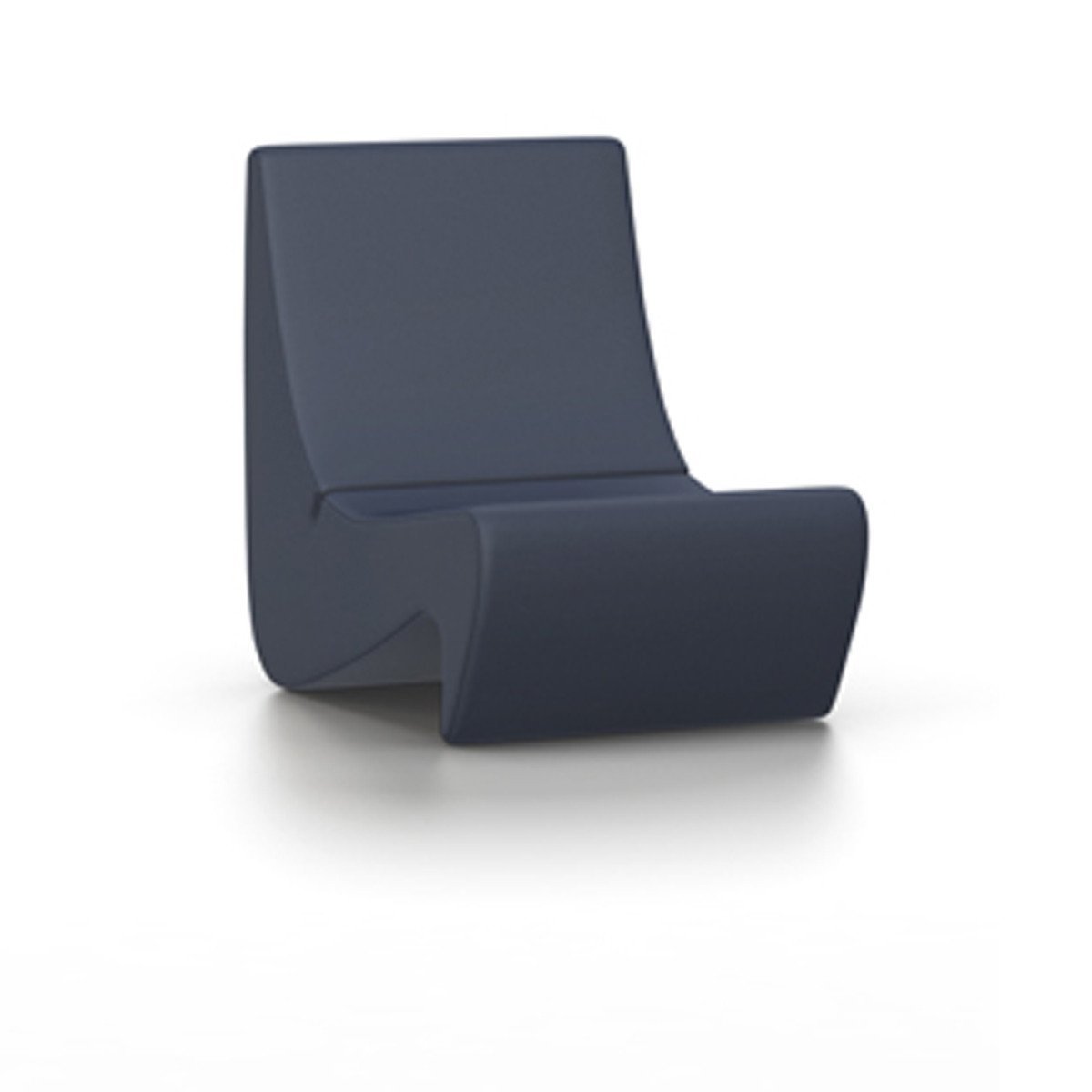 Panton Amoebe Chair lounge chair Vitra Volo - Night Blue