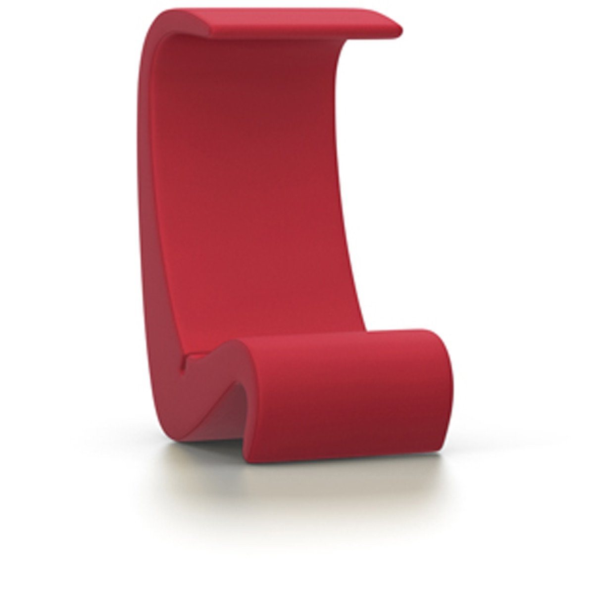 Amoebe Highback Chair lounge chair Vitra Volo - Red