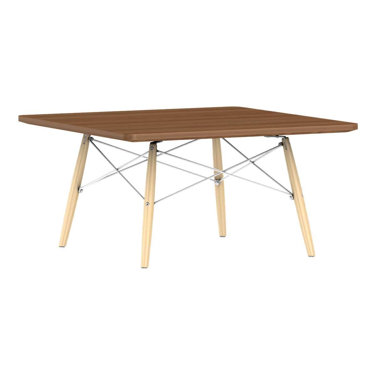 Eames Square Dowel Leg Coffee Table Coffee Tables herman miller Walnut White Ash +$30.00 White