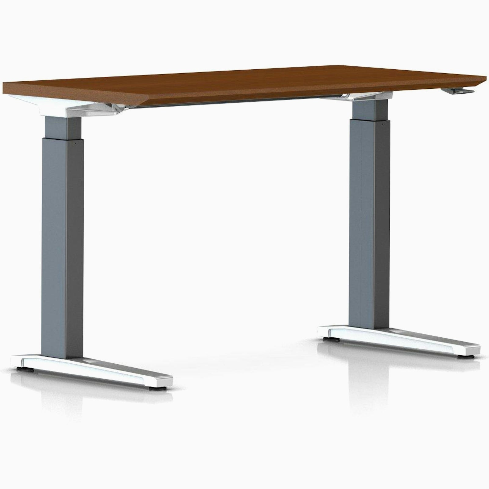 Renew Sit-to-Stand Rectangular Table with C-Foot Desk herman miller