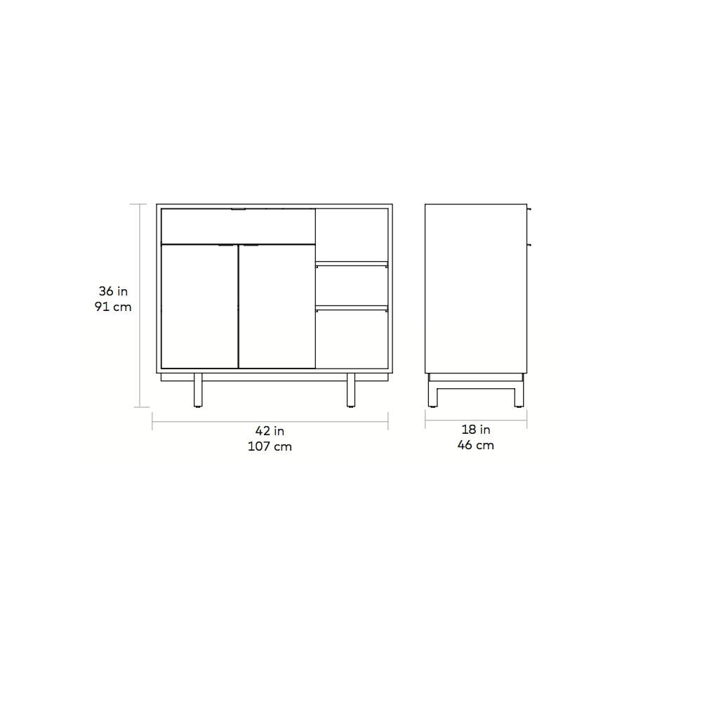 Belmont Cabinet Cabinet Gus Modern