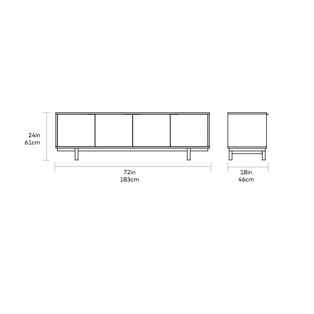 Belmont Credenza storage Gus Modern