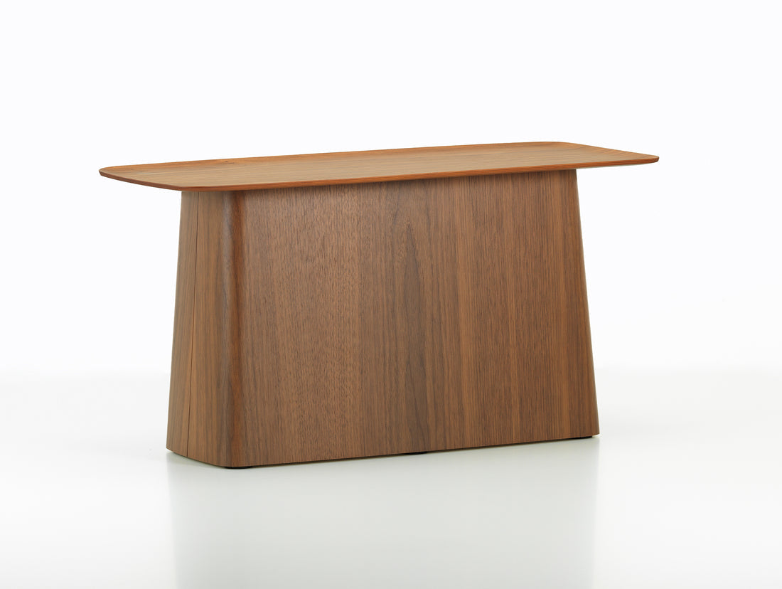 Wooden Side Table side/end table Vitra Large Walnut