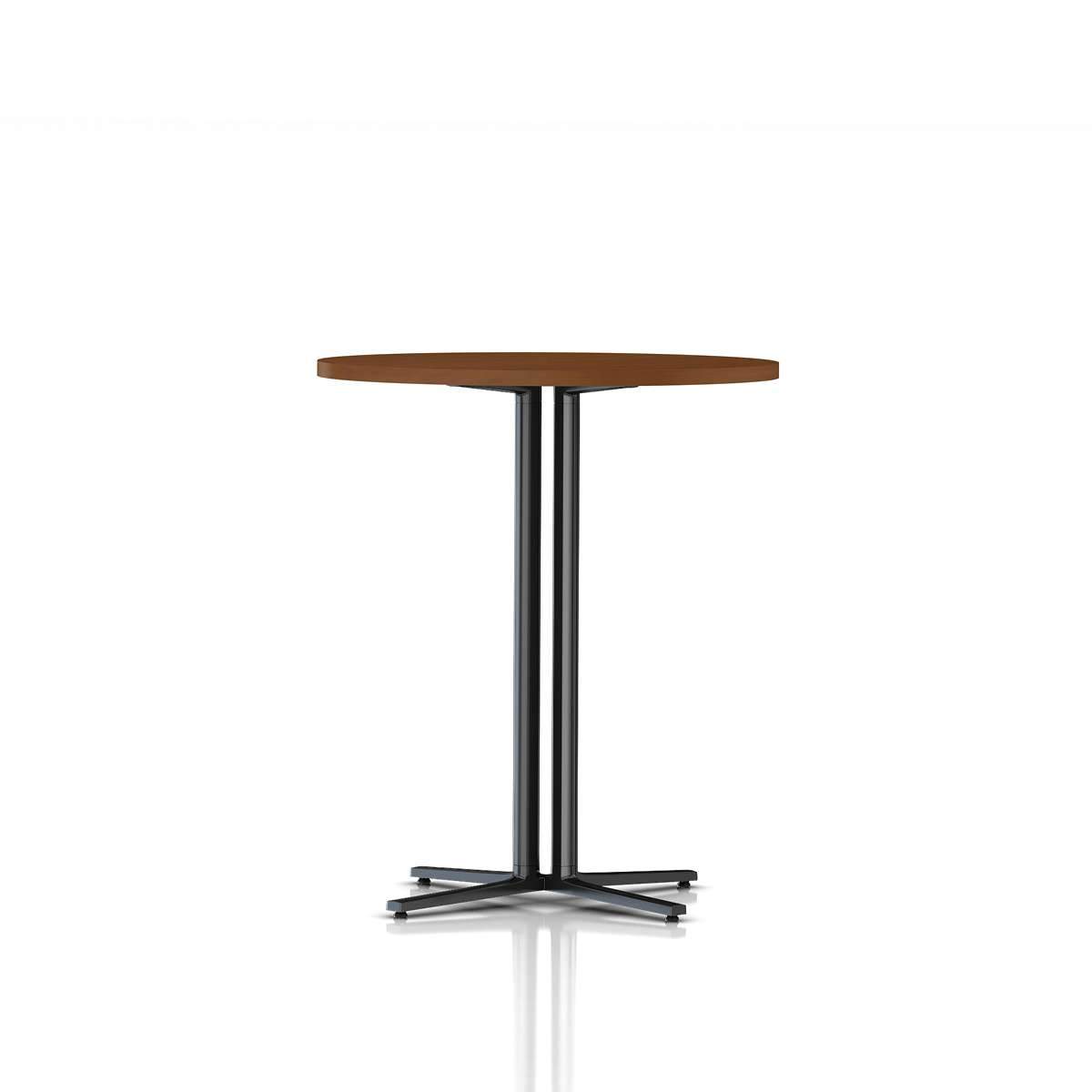 Everywhere Standing Height Table Dining Tables herman miller Light Brown Walnut Black Umber