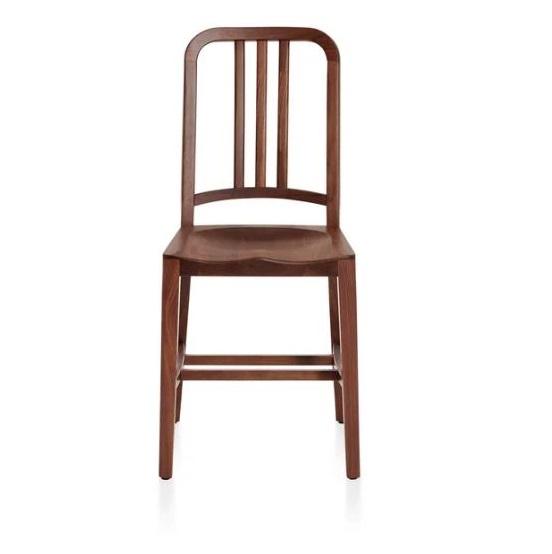 Navy Wood Chair Chairs Emeco Walnut