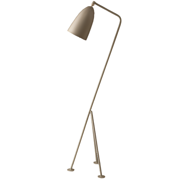 Grossman Grasshopper Floor Lamp Floor Lamps Gubi Warm Grey