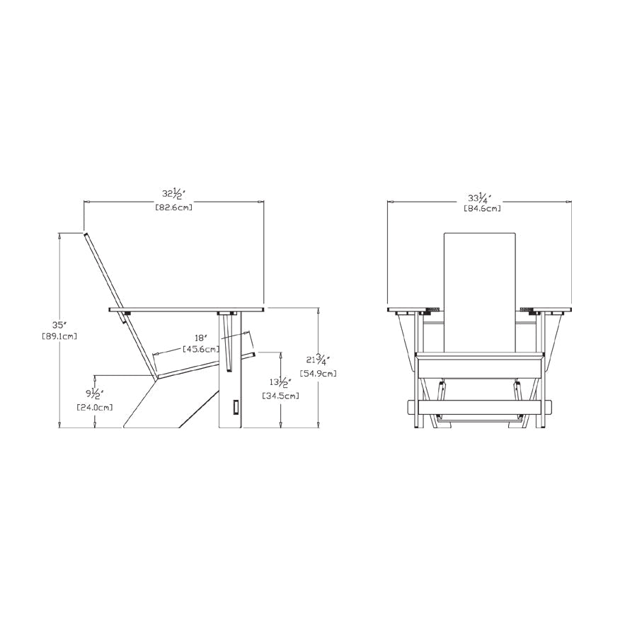 Westport Adirondack Chair lounge chairs Loll Designs