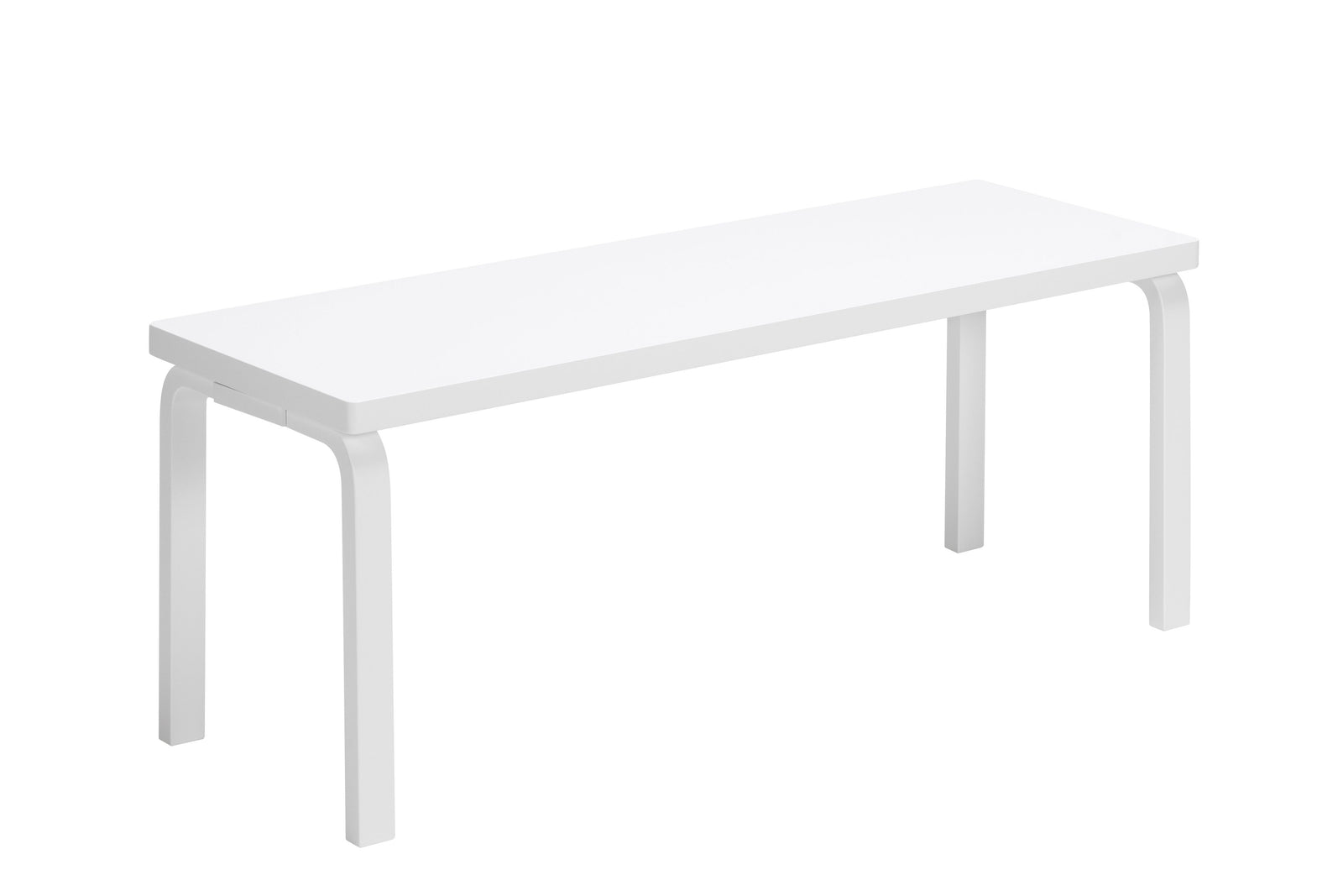 Bench 153A Benches Artek 153A: 44.25" - Lacquered White