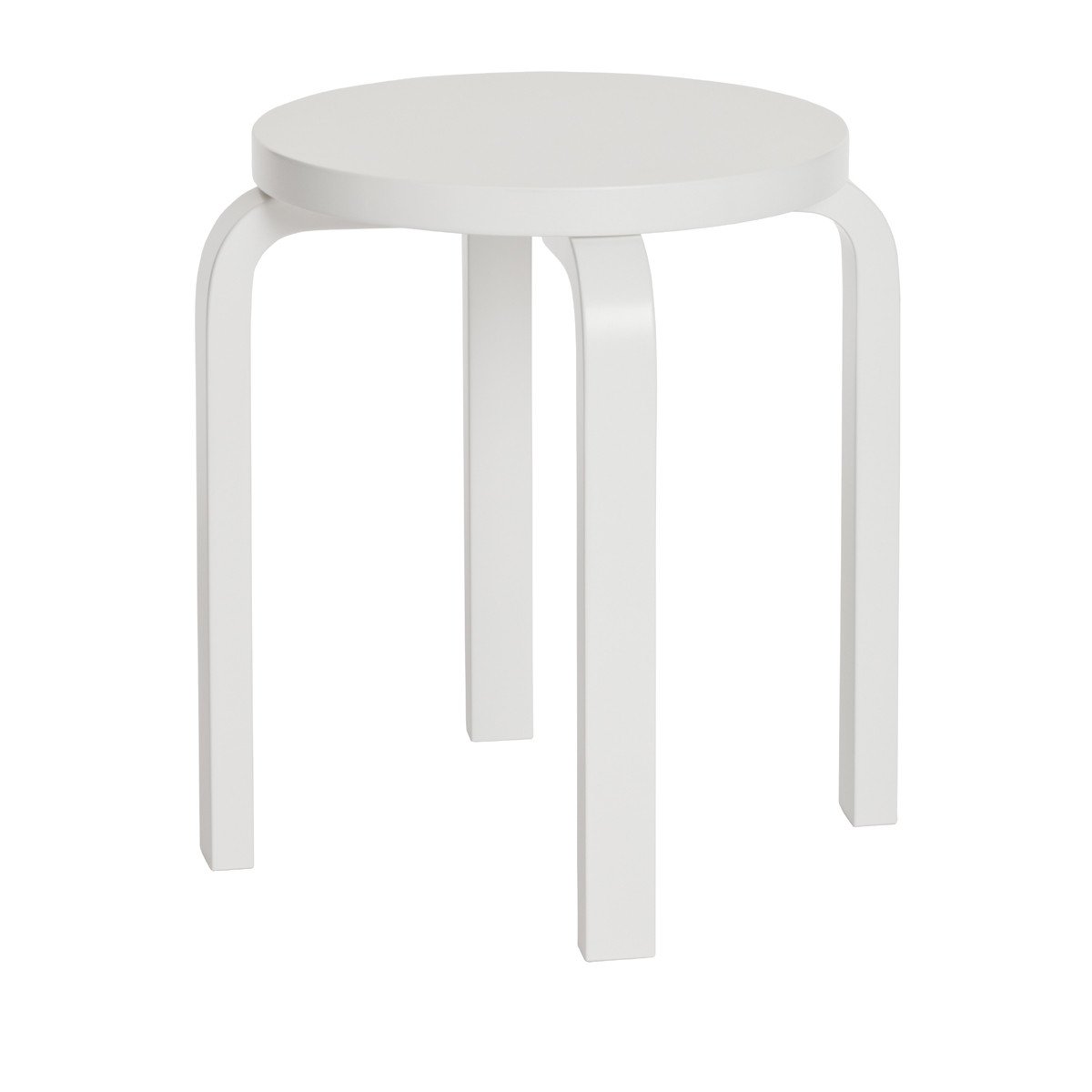 Stool E60 Stools Artek Lacquered All White +$55.00