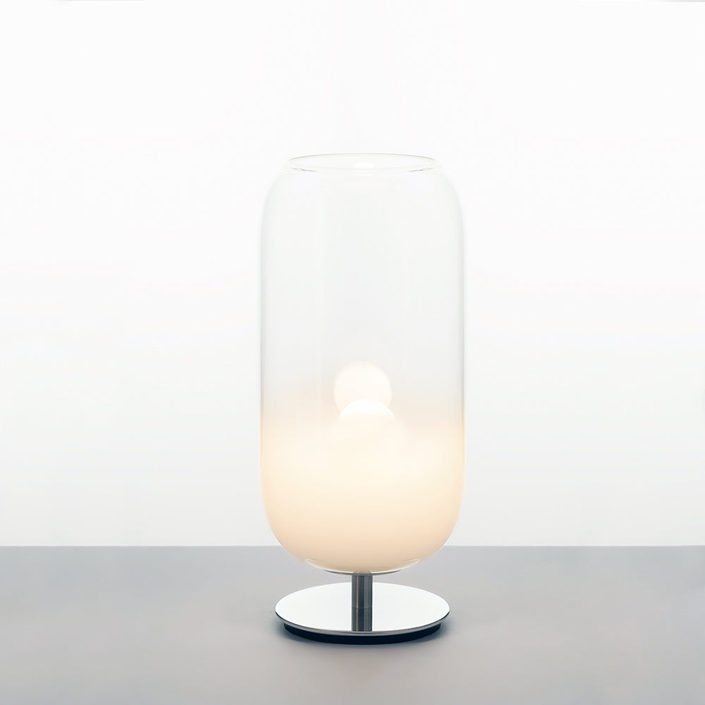 Gople Table Lamp Table Lamps Artemide Smoked White
