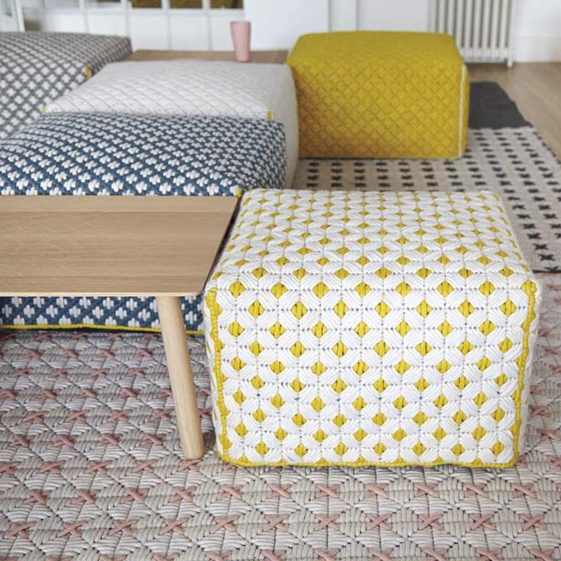 Silai Small Pouf Pouf Gan