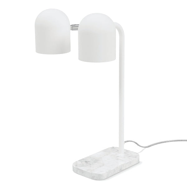 Tandem Table Lamp Table Lamps Gus Modern White