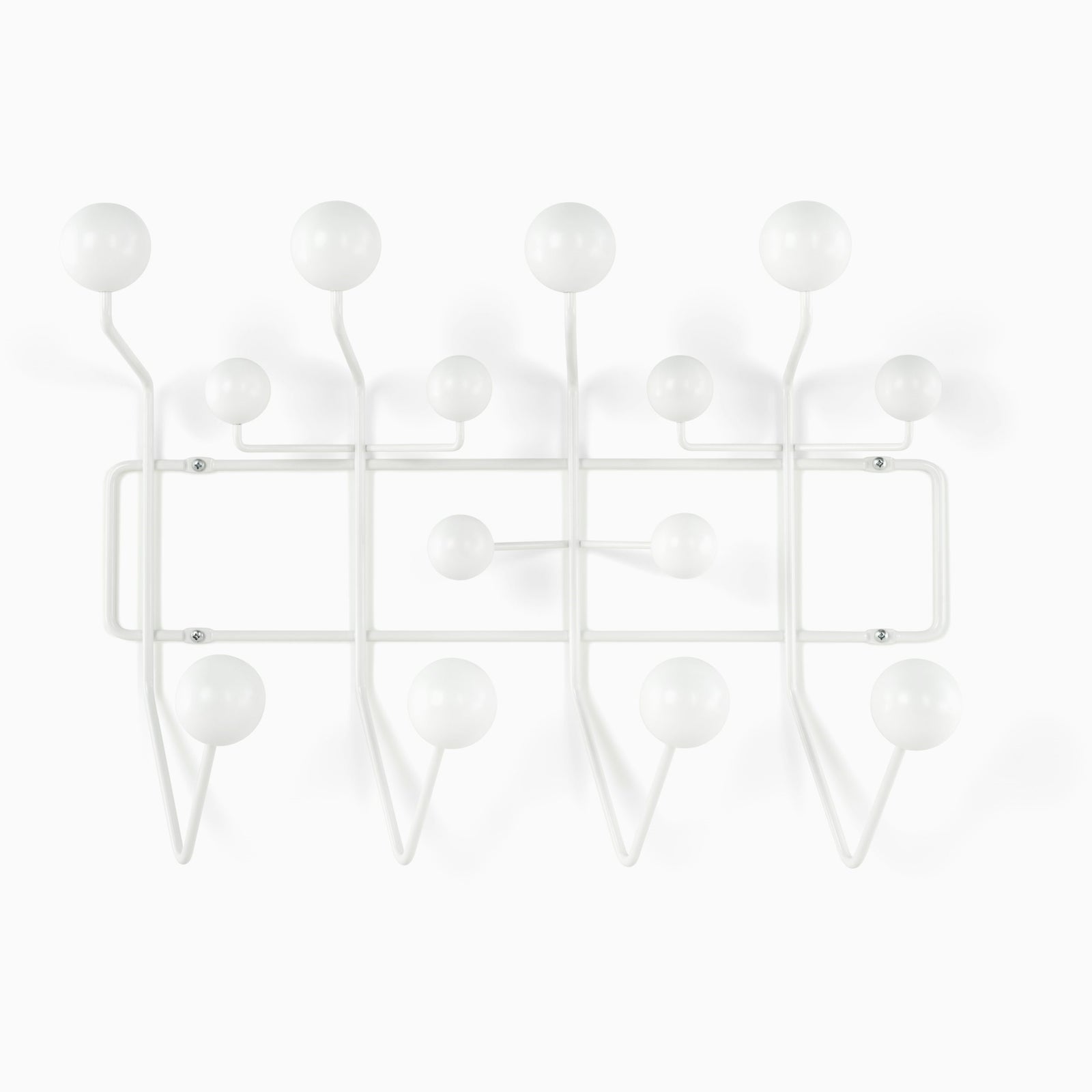 Eames Hang It All Coat Rack Coat Hooks herman miller All White