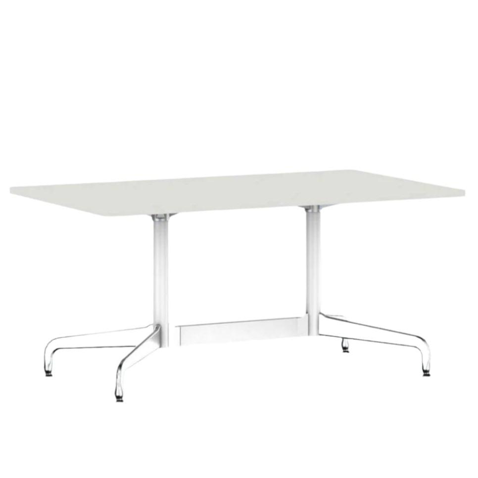 Eames Rectangular Table Dining Tables herman miller White White Laminate