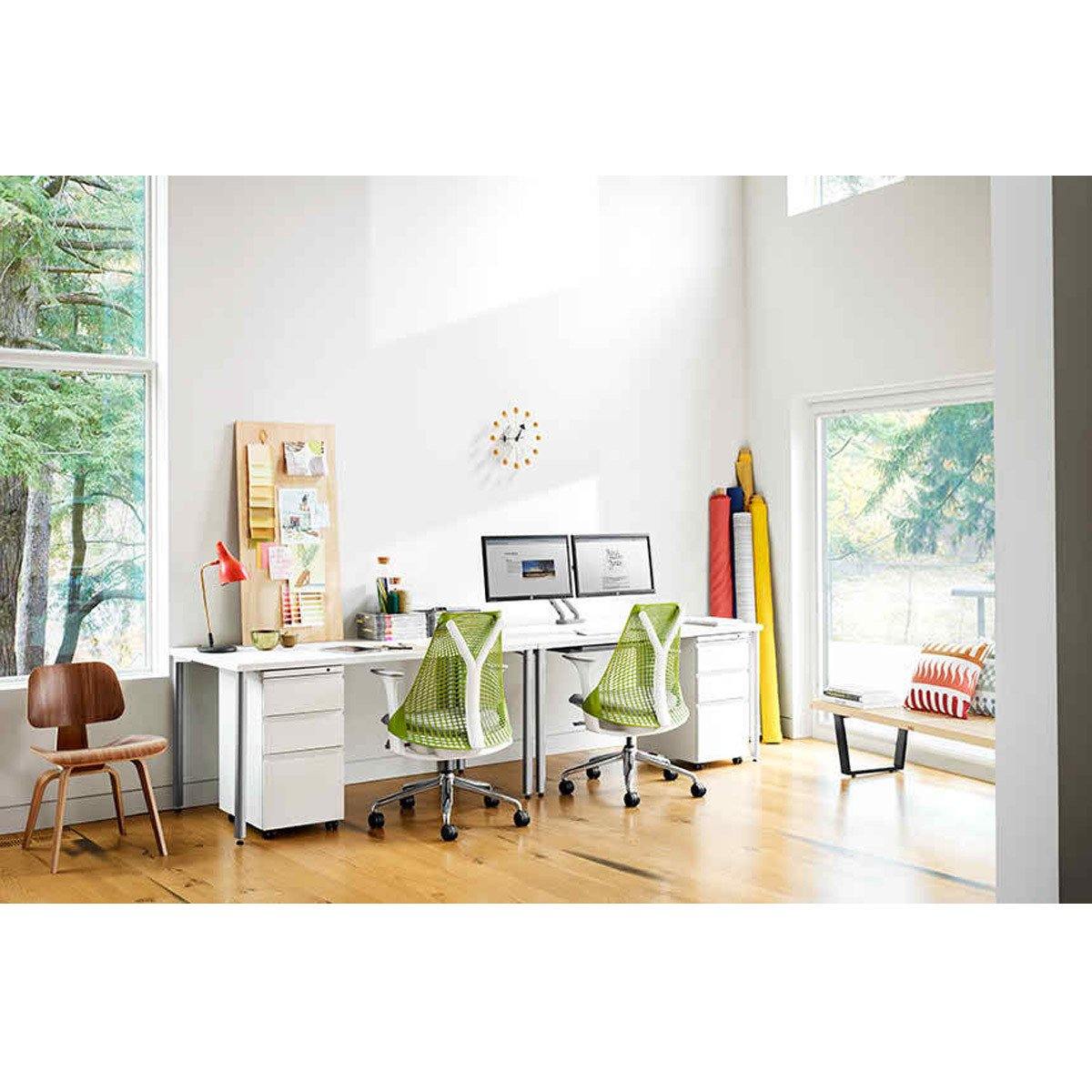 Tu W-Pull Mobile Pedestal storage herman miller