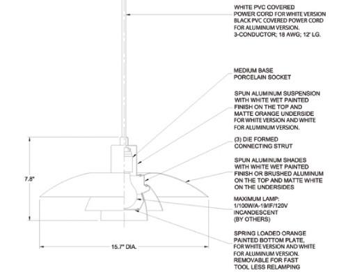 Louis Poulsen PH 4/3 Pendant wall / ceiling lamps Louis Poulsen