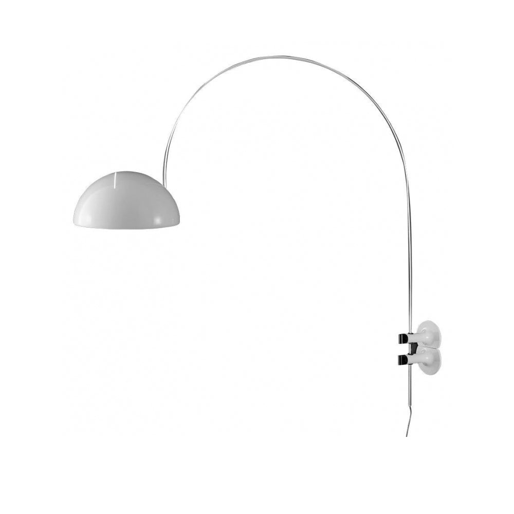 Coupe Arched Wall Lamp Wall Lights Oluce White