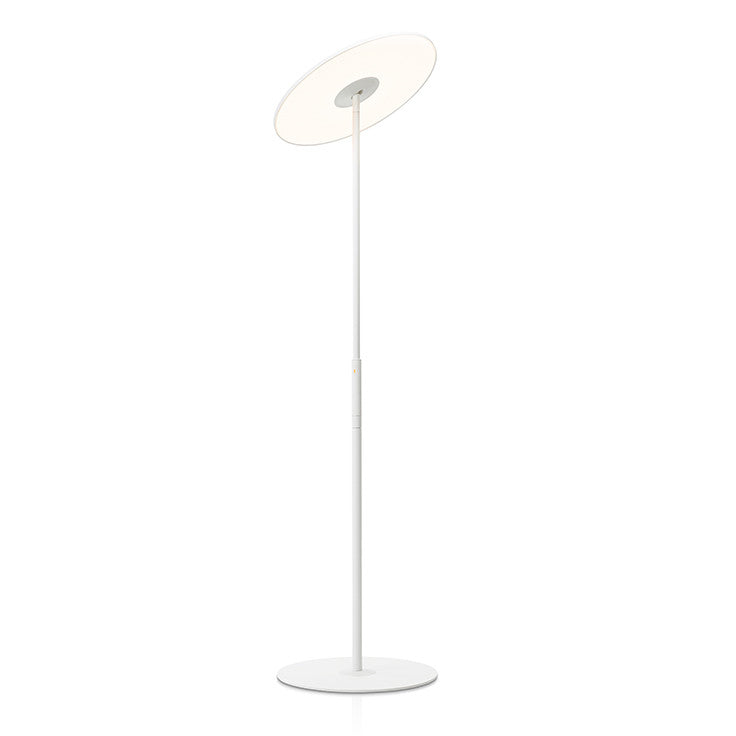 Circa LED Floor Lamp Floor Lamps Pablo White