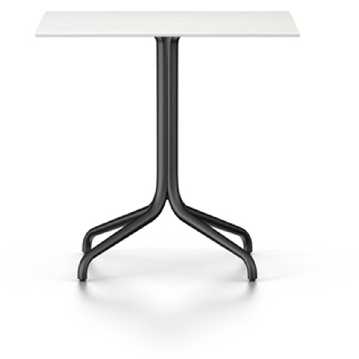 Belleville Square Table Dining Tables Vitra Solid Core Material White - Outdoor