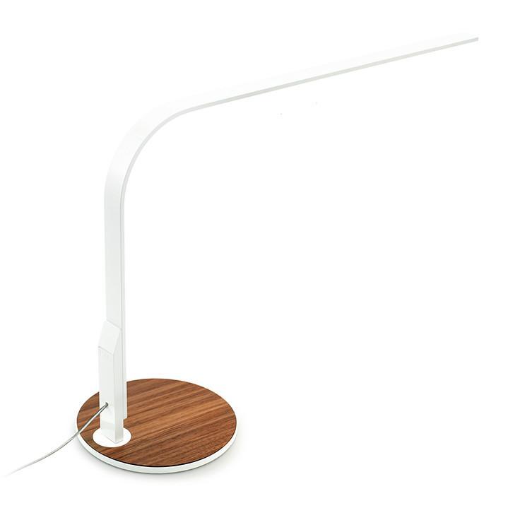 Lim 360 Task Light Table Lamps Pablo White / Walnut Base