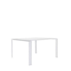 Four Table - Laminate Top Dining Tables Kartell Square - 51" +$195.00 White Body/White Top 