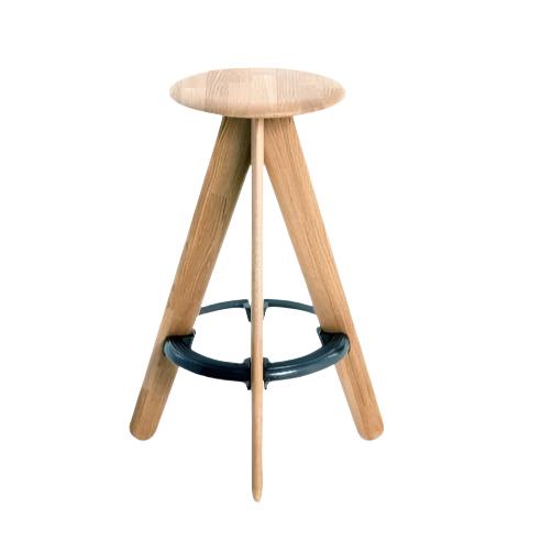Slab Bar Stool Stools Tom Dixon Natural