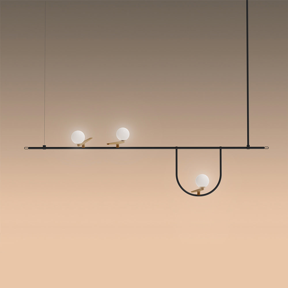 Yanzi S1 Suspension suspension lamps Artemide