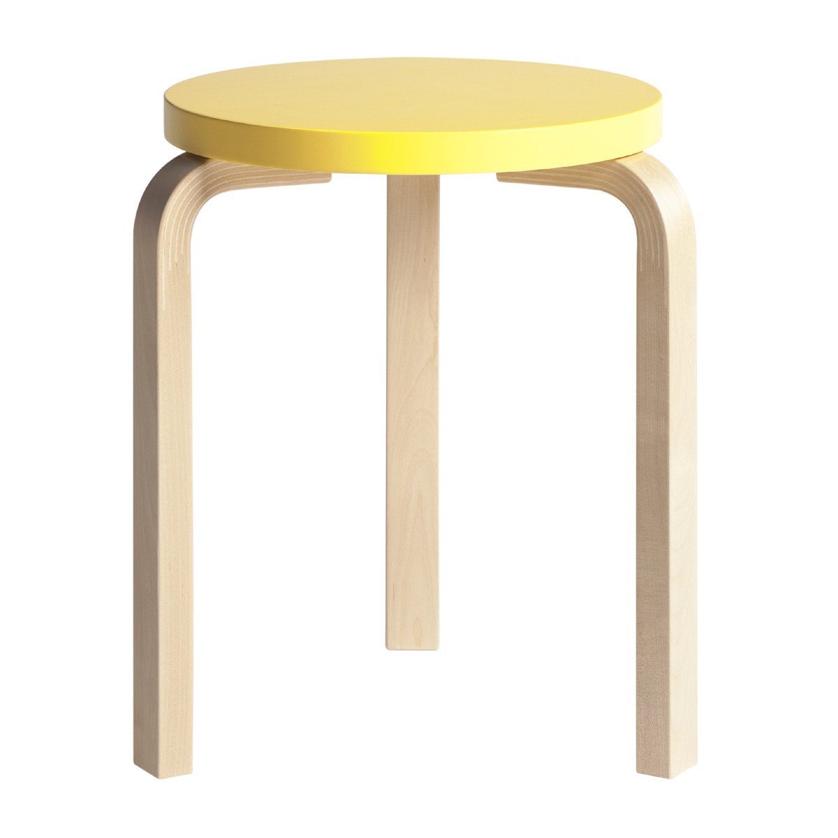 Stool 60 Stools Artek Lacquered Yellow +$20.00