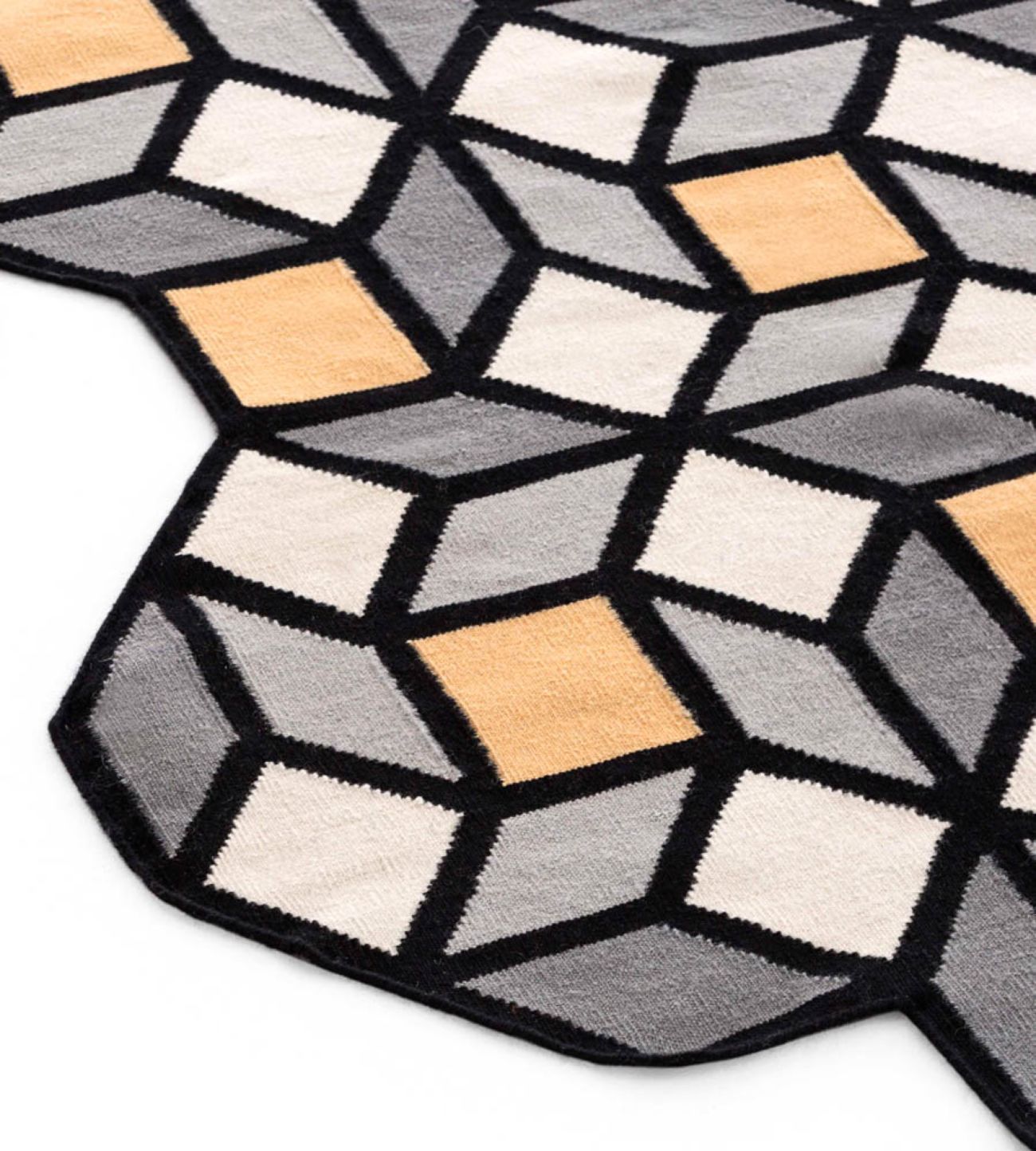 Parquet Rhomb Rug Rug Gan