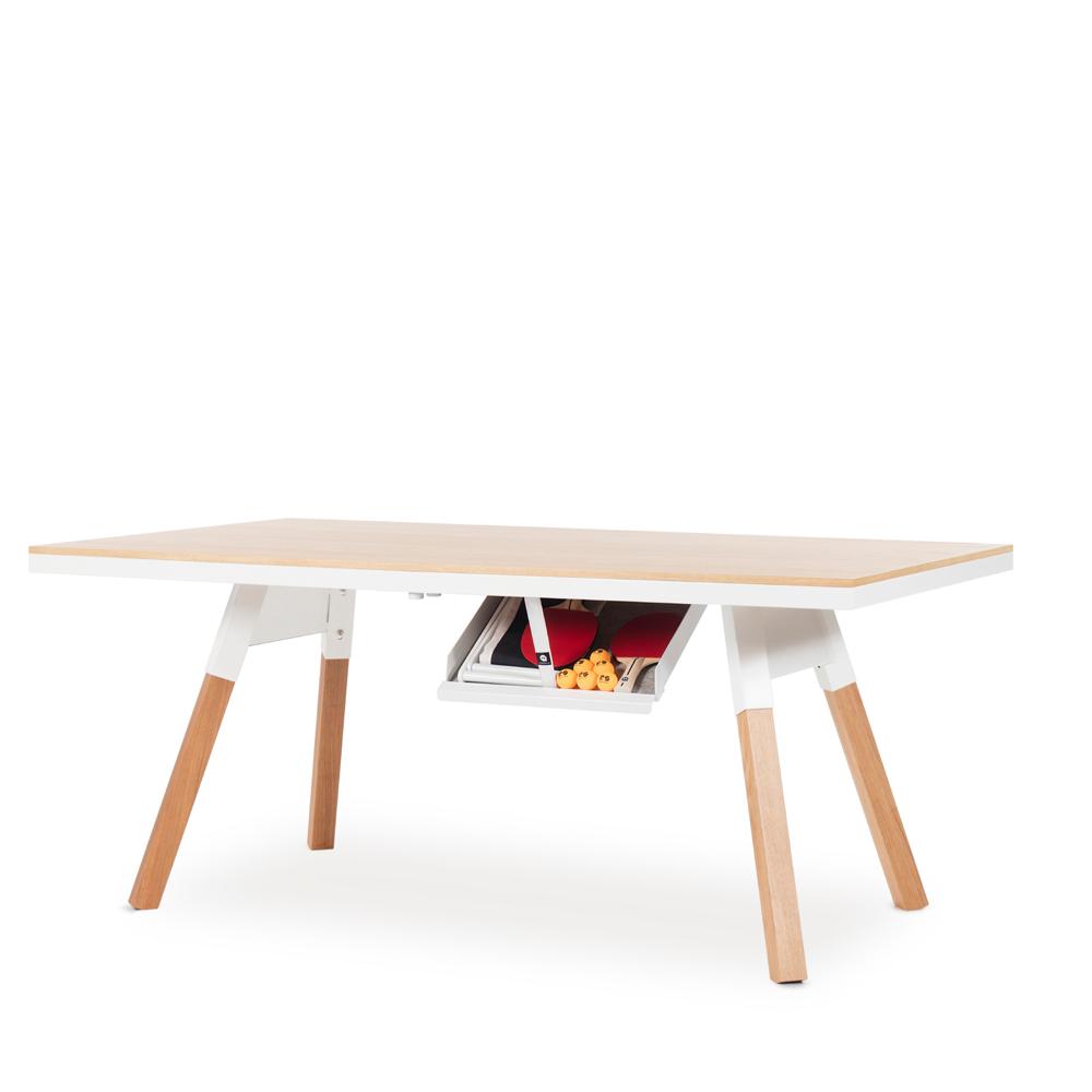 You and Me Wood Ping Pong Table - Indoor table RS Barcelona