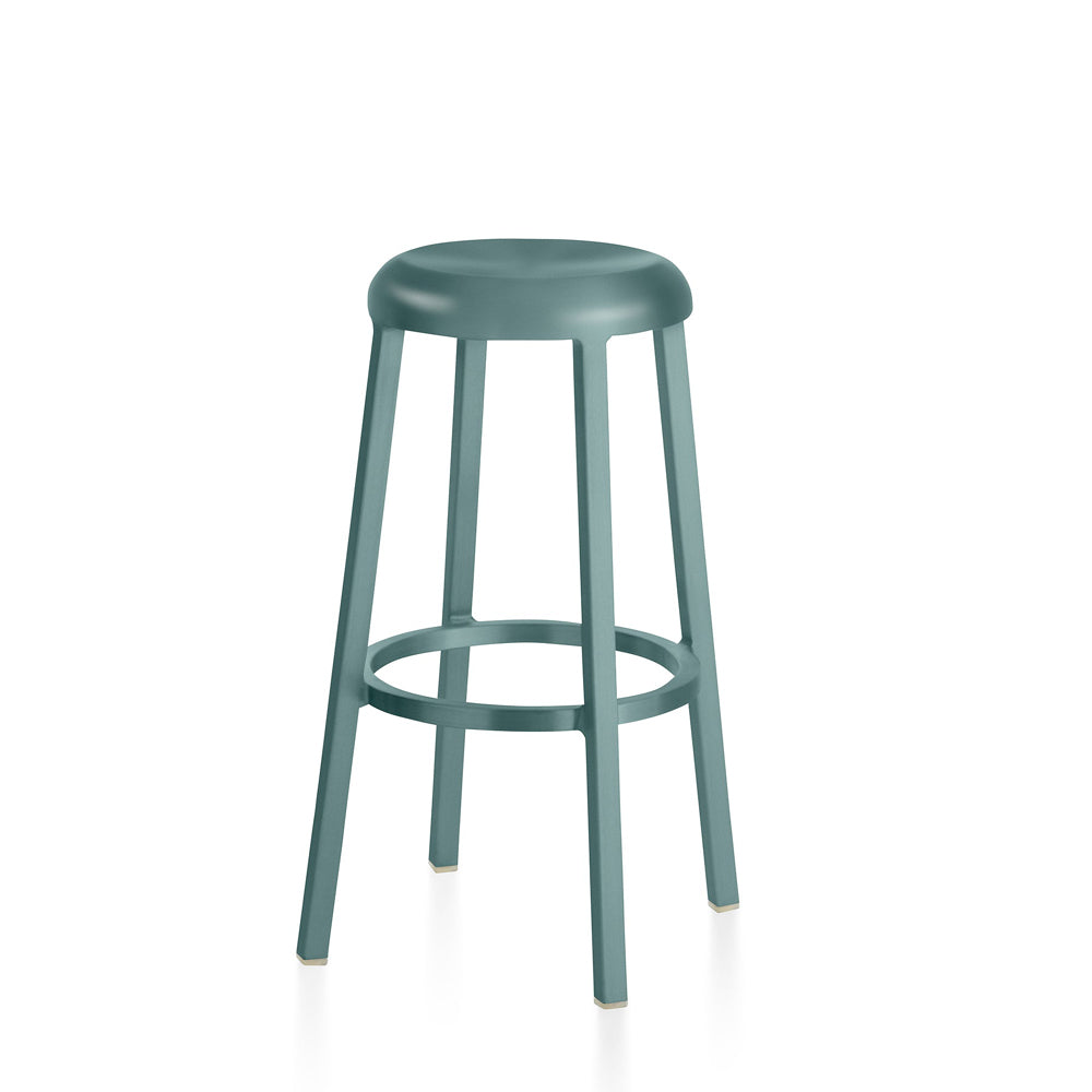 Za Stool Stools Emeco Bar Height Light Blue