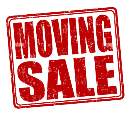 Moving  Sale