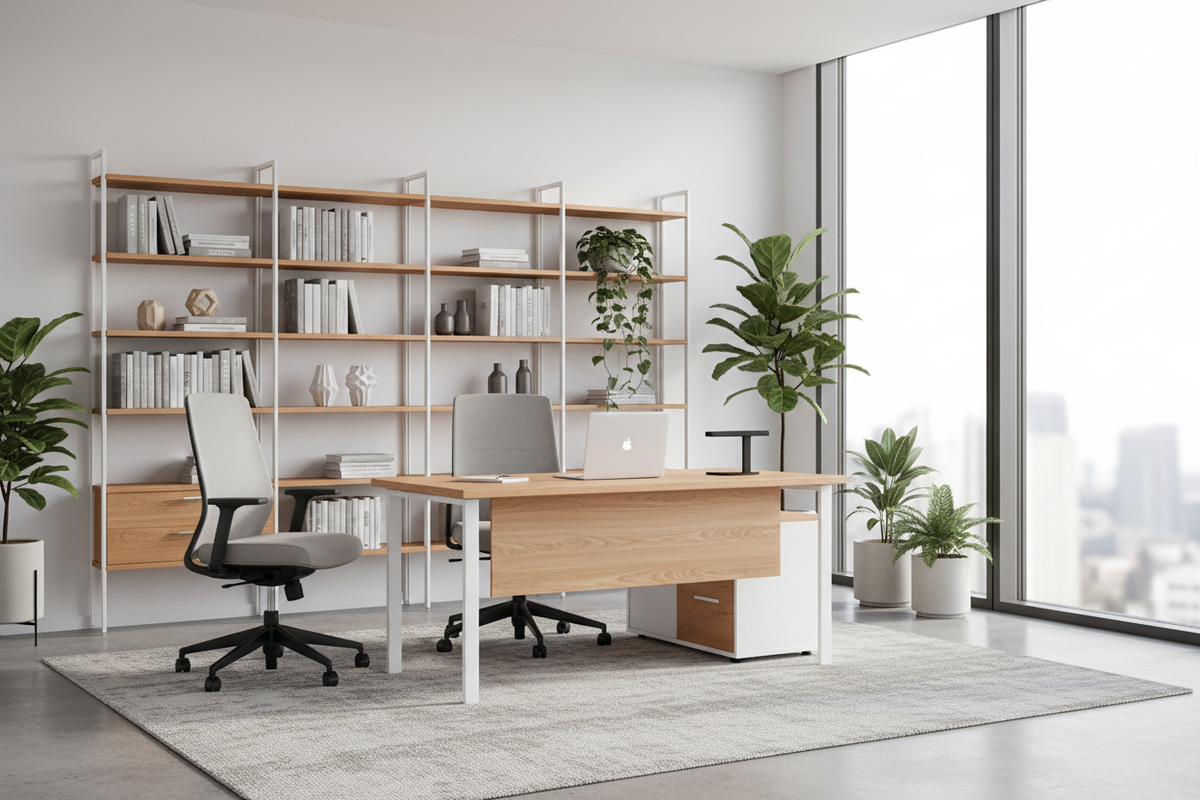Modern office furniture at CA Modern Home