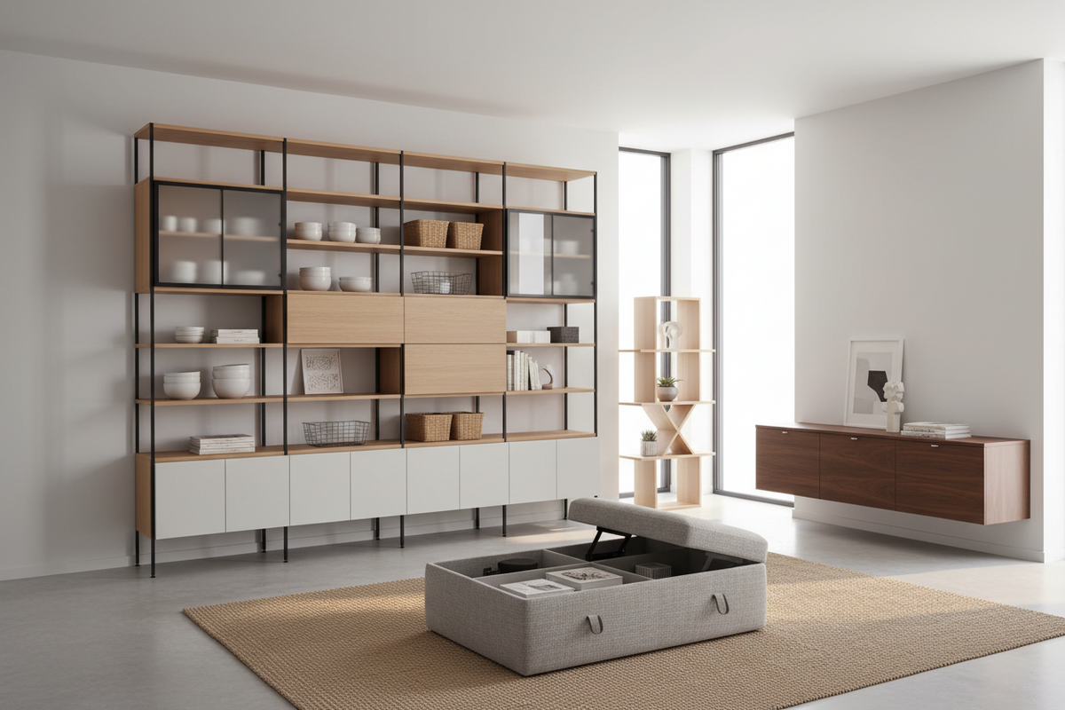 Modern storage furniture at CA Modern Home