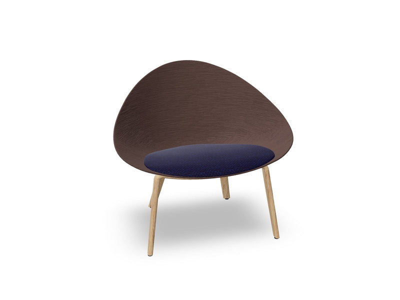 Adell 4 Leg Wood Lounge Chair lounge chair Arper 