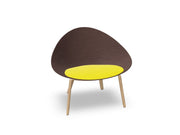 Adell 4 Leg Wood Lounge Chair lounge chair Arper 