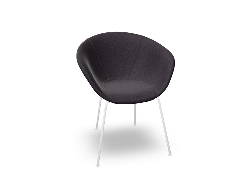 Duna 02 Four Leg Chair Fully Upholstered Chairs Arper 