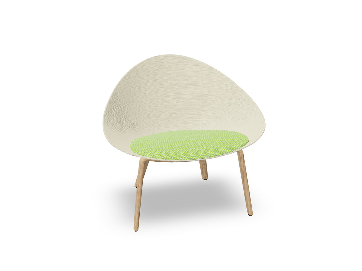 Adell 4 Leg Wood Lounge Chair