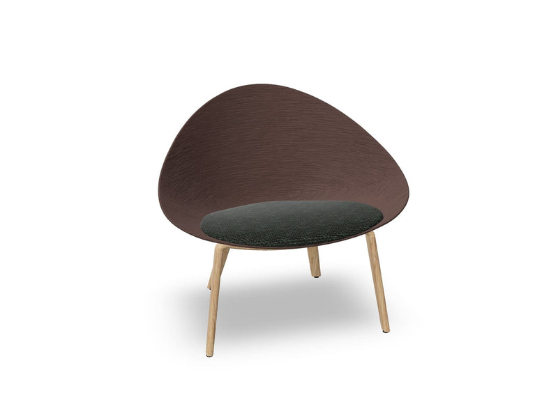 Adell 4 Leg Wood Lounge Chair lounge chair Arper 